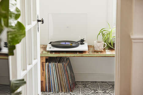 Elevated Modern Sleek Turntables