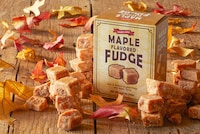 Seasonal Maple Fudge Candies
