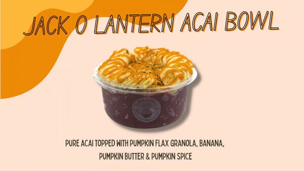 Pumpkin Pie Acai Bowls