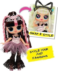 2-in-1 Fashion Dolls Image 4