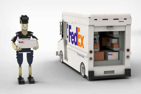 Delivery Truck Toy Sets