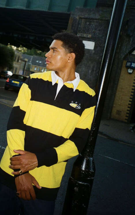 Rugby-Inspired Colorful Streetwear