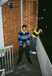 Rugby-Inspired Colorful Streetwear Image 3