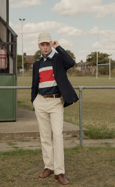 Rugby-Inspired Elevated Apparel