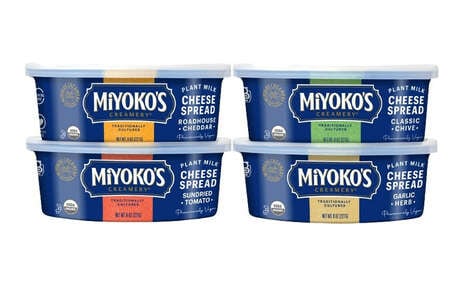 Plant Milk Cheese Spreads