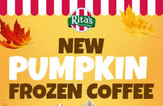 Pumpkin Frozen Coffees