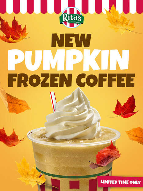 Pumpkin Frozen Coffees