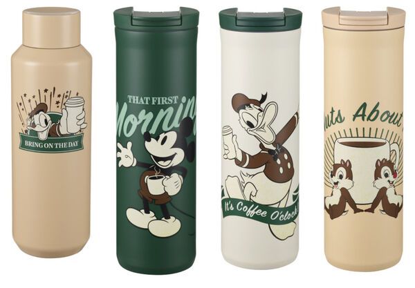 Disney & Starbucks Collaborate for a Limited Line of Vintage-Style