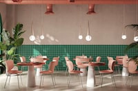 Flower-Inspired Dynamic Seating Image 1