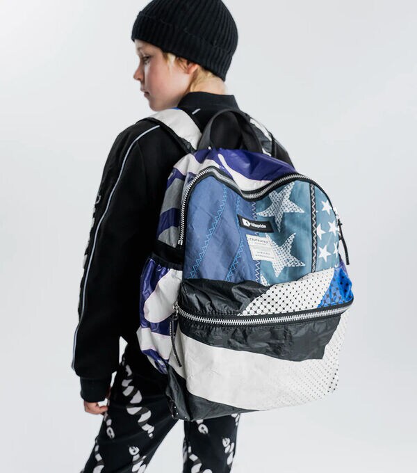 Upcycled Surf Kite Backpacks