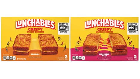 Heat-and-Eat Grilled Cheese Sandwiches