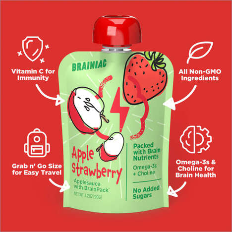 Brain-Boosting Applesauce Snacks