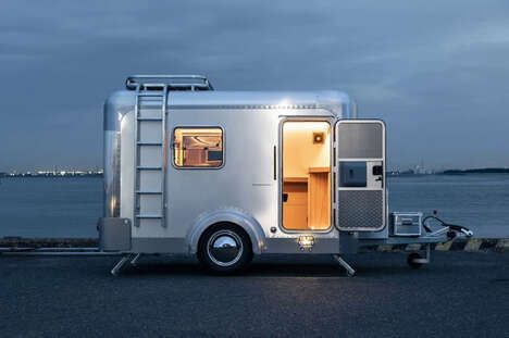 High-Efficiency Layout Camping Trailers