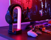 Illuminating Gamer Headphone Stands