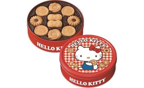 Cartoon Kitty Cookie Confections