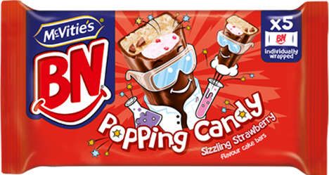 Popping Candy-Infused Cake Bars