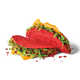 Bright Red Halloween Tacos Image 1