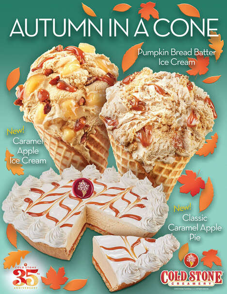 Caramel Apple Ice Creams