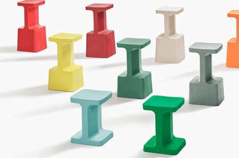 Colorful Dual-Purpose Stool Designs