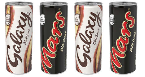 Canned Candy-Flavored Milk Drinks