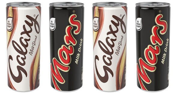 Canned Candy-Flavored Milk Drinks