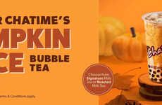 Pumpkin Spiced Bubble Teas