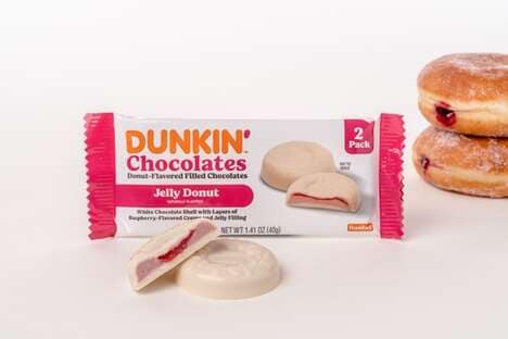 Jelly Donut-Inspired Chocolates
