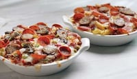 Pizza-Themed Baked Pastas