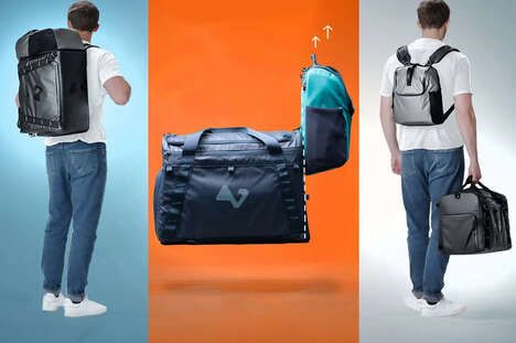 Modular Three-in-One Duffle Bags