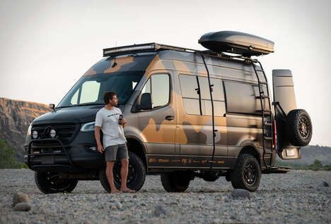 Pro Kiteboarder Camper Vans