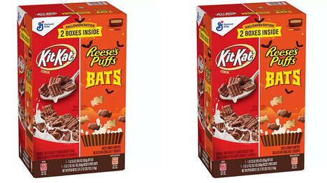 Halloween Candy Bar Cereals
