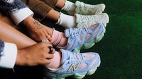 Collaborative Colorful Lifestyle Sneakers Image 3