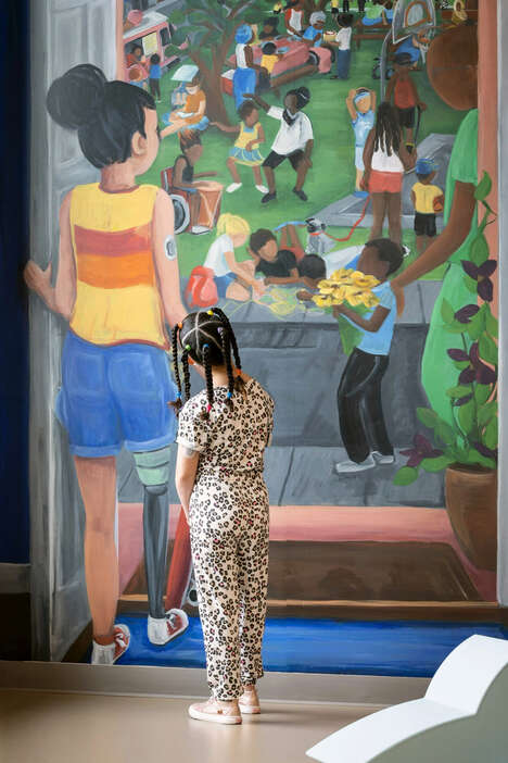 Mural-Adorned Pediatric Clinics