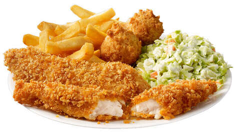 Panko-Breaded QSR Fish Tenders