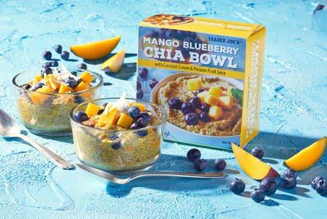 Ready-Made Blueberry Chia Bowls