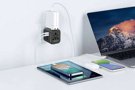 Compact Universal Travel-Ready Adaptors