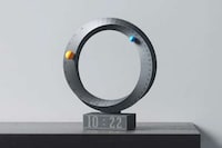 Floating Marble Cosmic Clocks Image 1