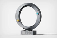 Floating Marble Cosmic Clocks Image 2