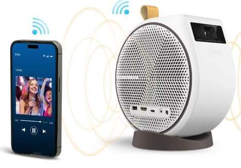 Angle Rotation Smart Projectors