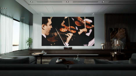 Dazzling Triple-Laser Projector Systems