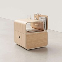 Curvaceous Storage-Focused Nightstands Image 6