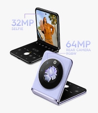 Textured Clamshell Flip Smartphones Image 3