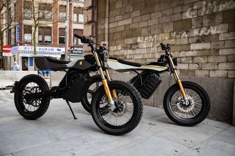 Bump-Absorbing Electric Motorbikes