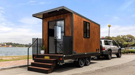 Towable Solar-Powered Offices