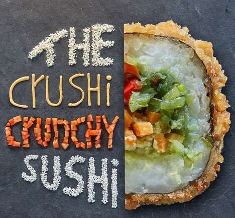 Oven-Ready Sushi Snacks