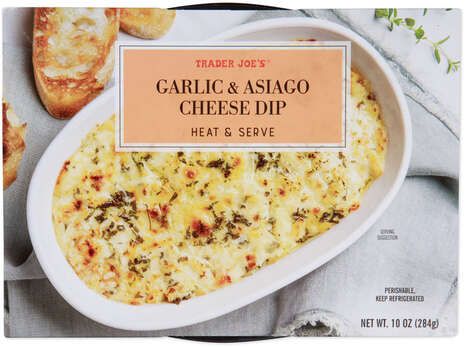 Garlicky Asiago Cheese Dips