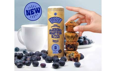 Blueberry Muffin Cannabis Bites
