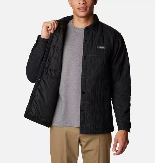 MONDETTA OUTDOOR PROJECT Transitional Quilted Shirt Jacket - Snap