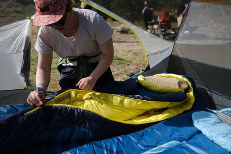 Sustainably Synthetic Sleeping Bags