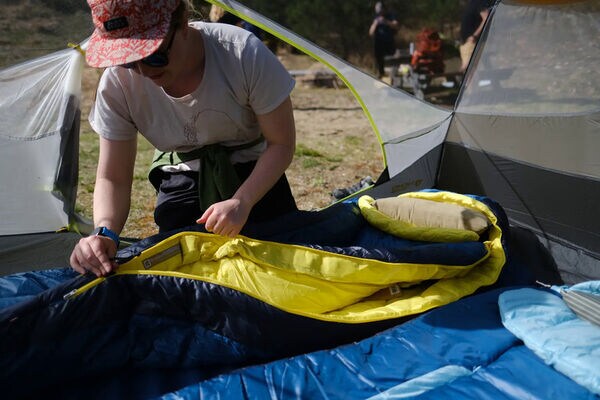 Sustainably Synthetic Sleeping Bags